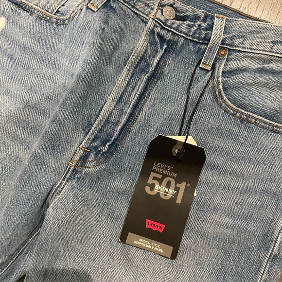 Brand new Levi’s 501 skinny jeans - Picture 4 of 5